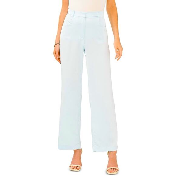 Vince Camuto high rise wide leg pants blue - 6 - Picture 1 of 12